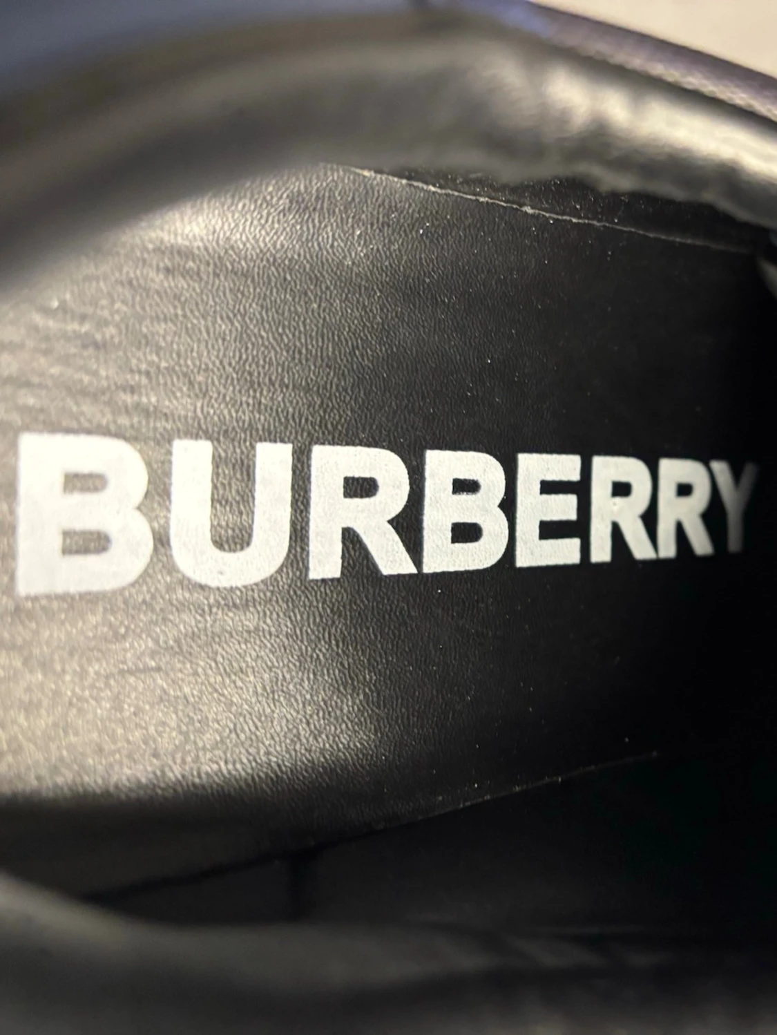 Blå sneakers från Burberry - 5