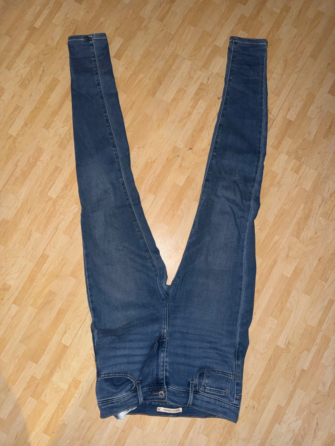 Levi's 720 blå skinny jeans - 2