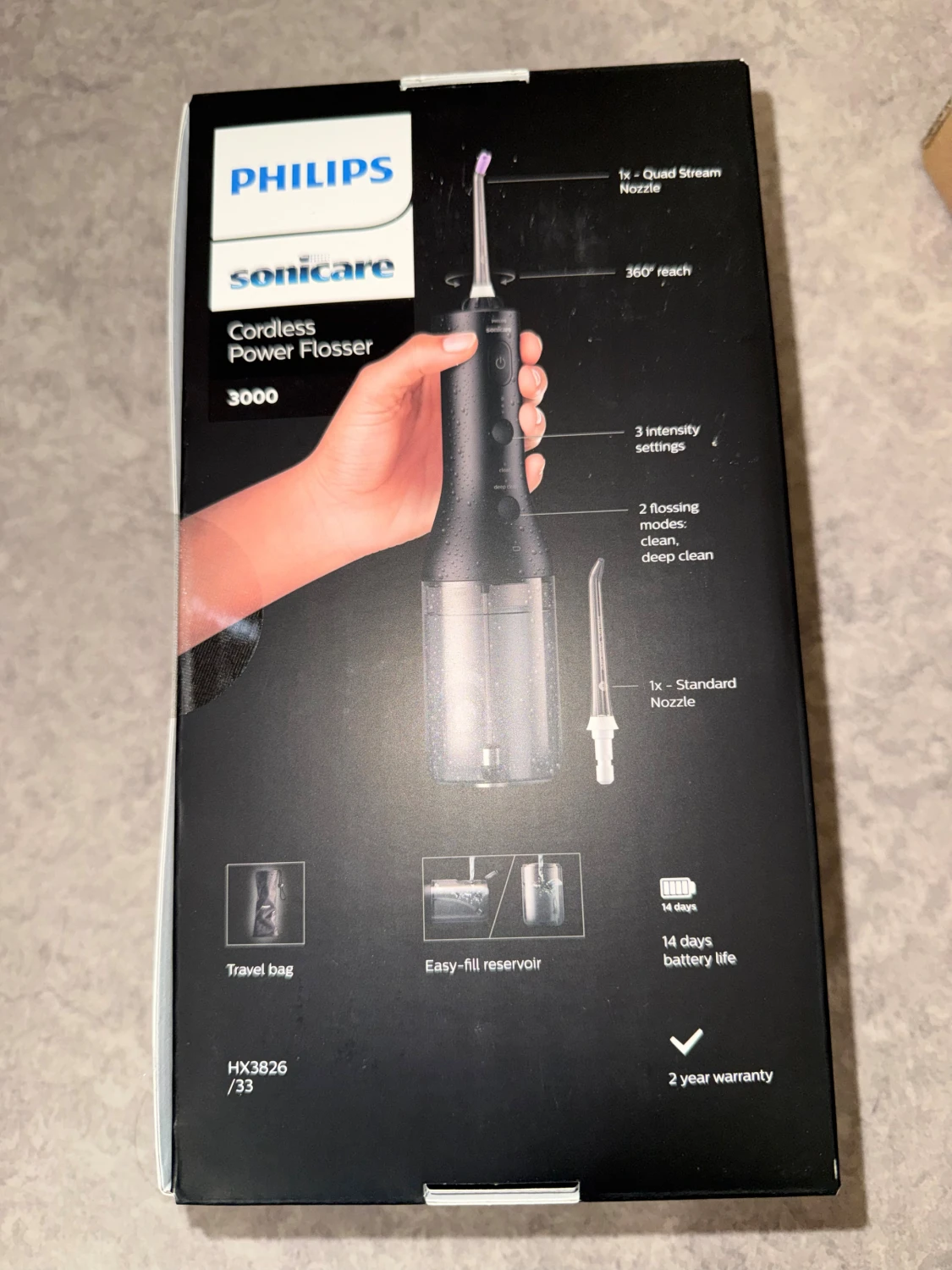 Sonicare Cordless Power Flosser 3000 - 1