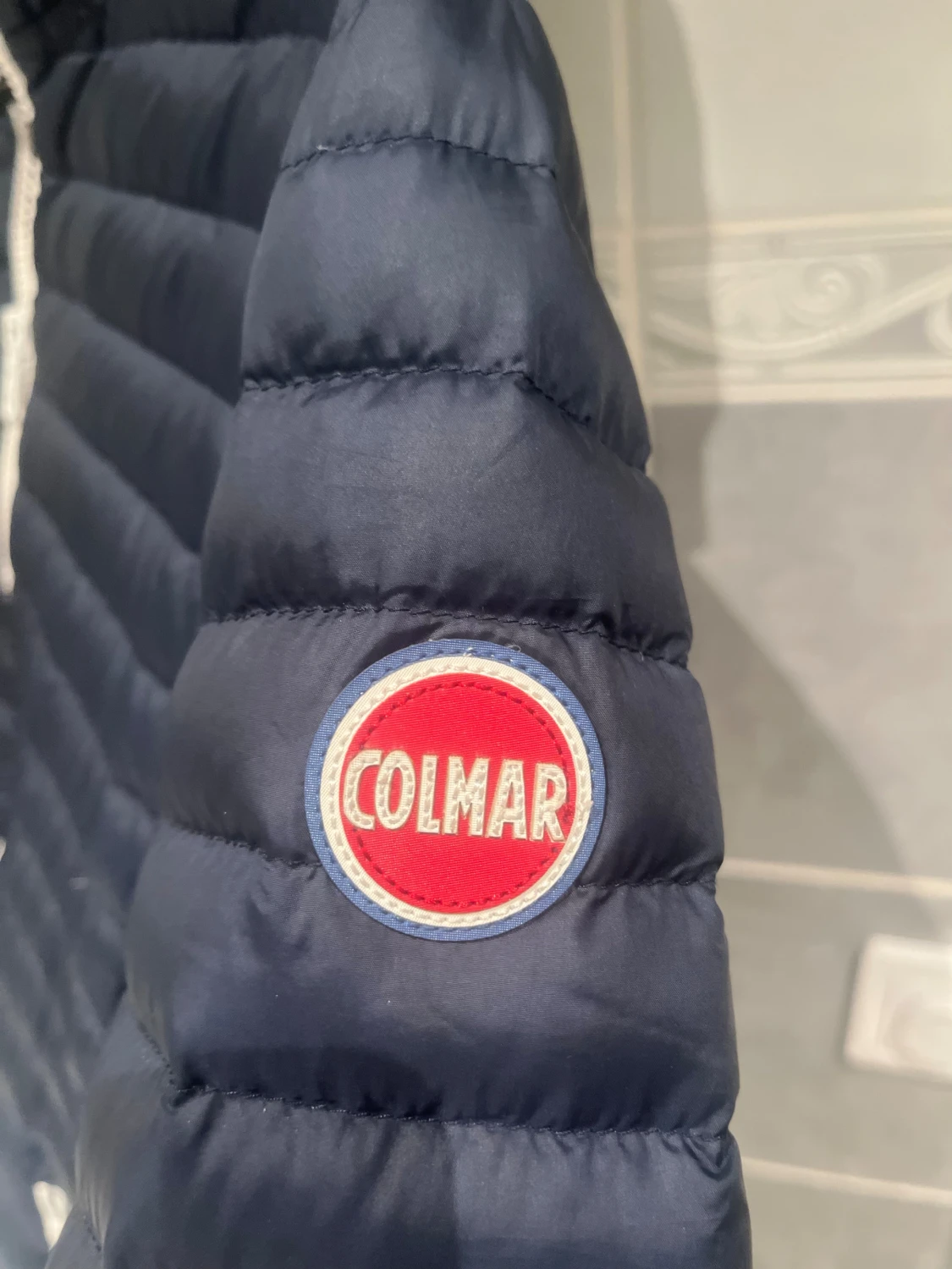 Mörkblå Colmar pufferjacka 14Y  - 3