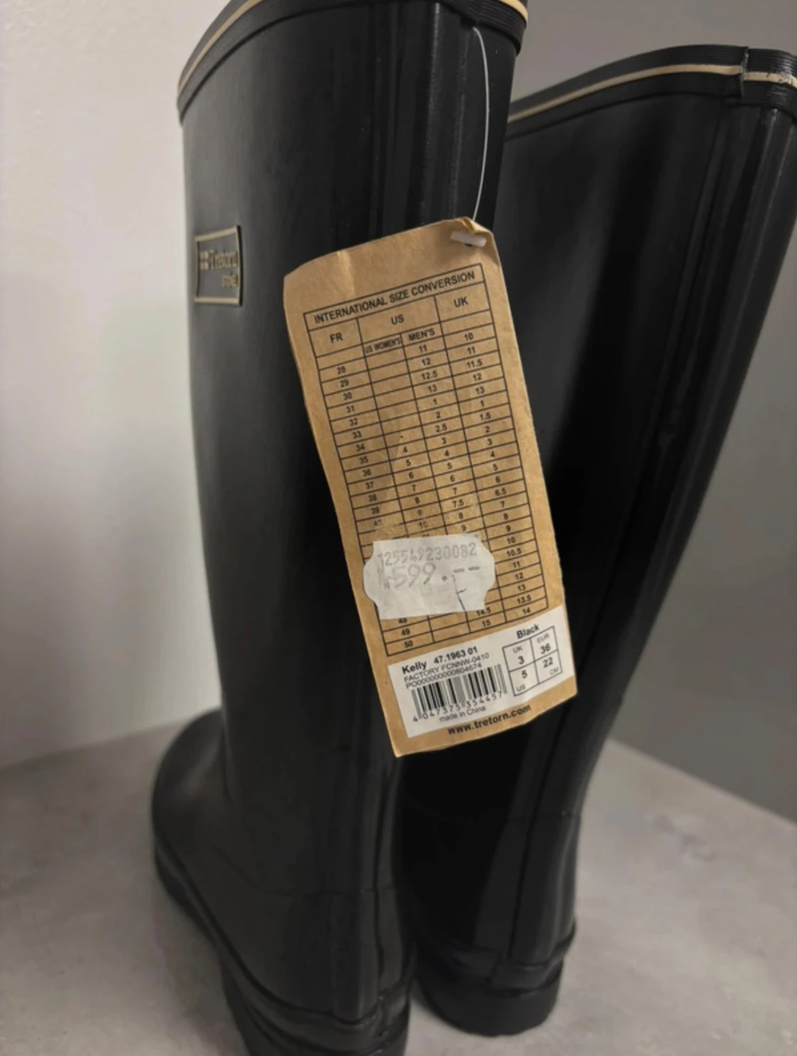 Svarta stövlar från Tretorn - 3