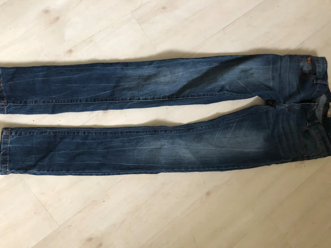 Serious Sally blå jeans, skinny fit - 1