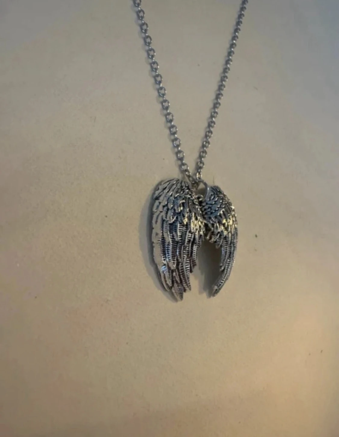 Änglavingar silverhalsband  - 1