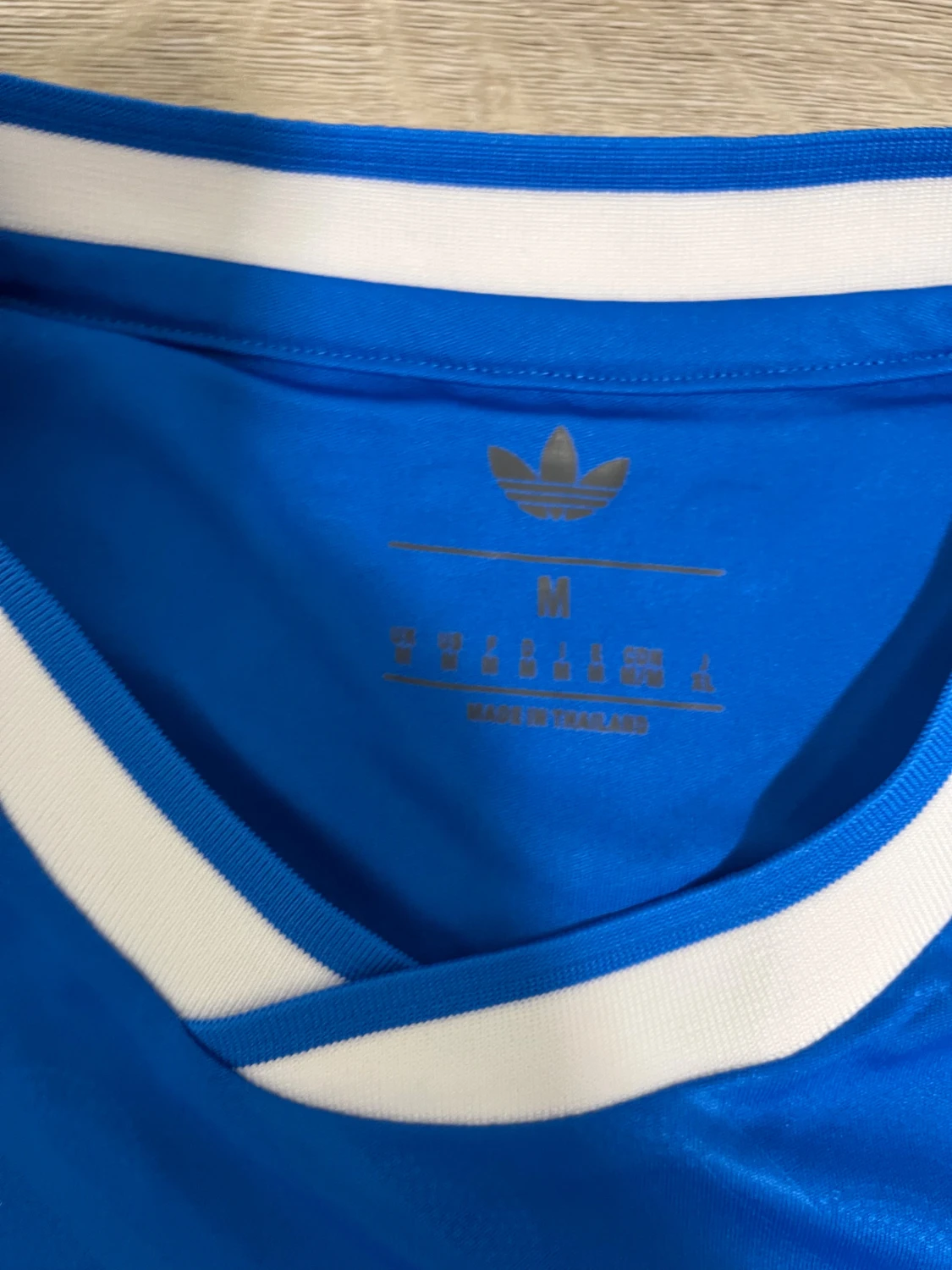 Blå Real Madrid t-shirt Adidas M - 1