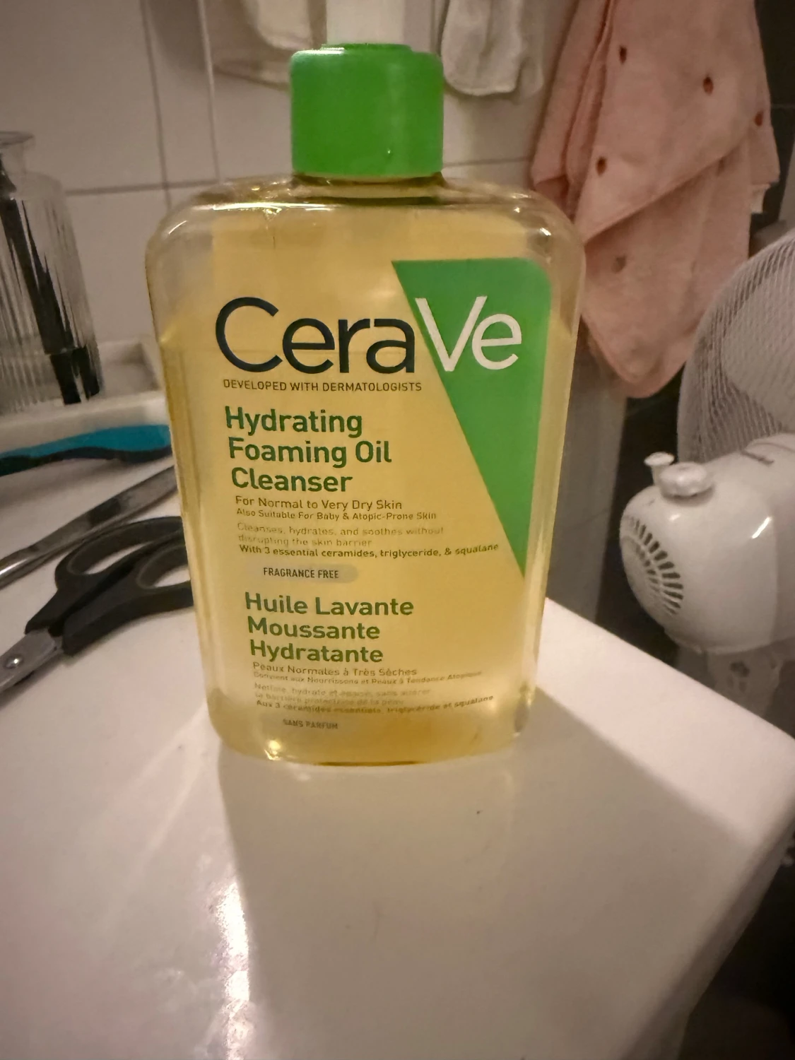 CeraVe Hydrating Foaming Oil Cleanser