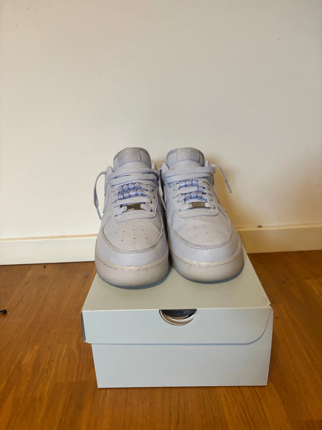 Nike Air Force 1 Low SP ljusblå