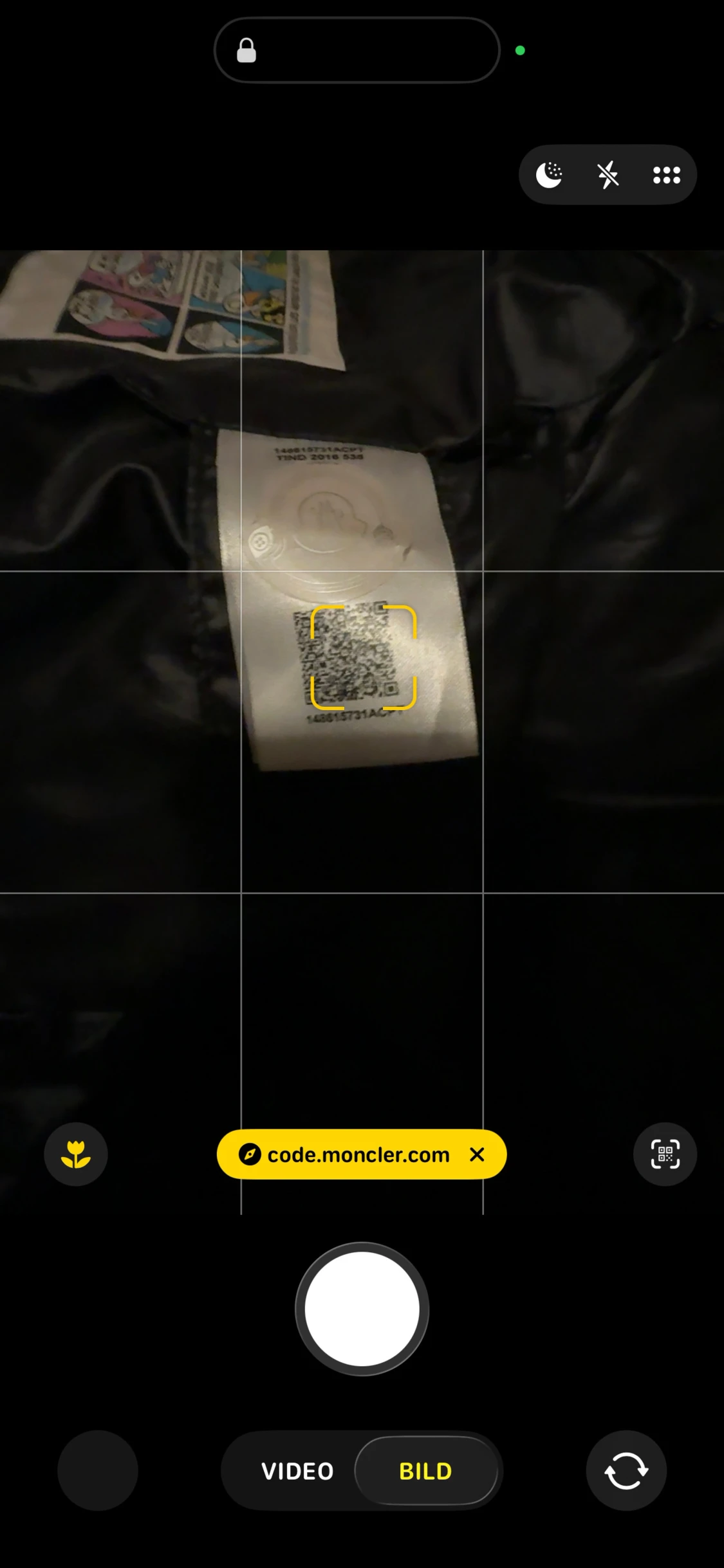 Svart Moncler pufferjacka med huva - 4