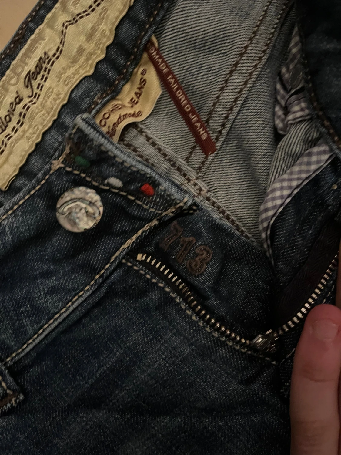 Jacob Cohen 713 blå jeans - 3