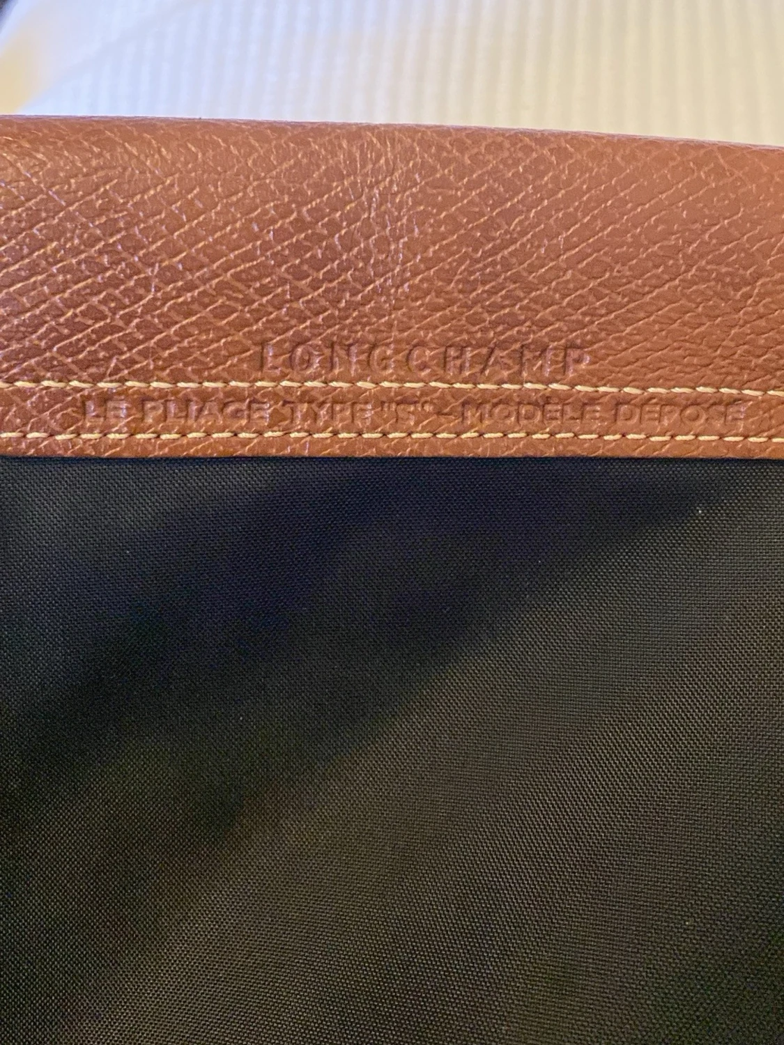 Svart Longchamp Le Pliage - 1