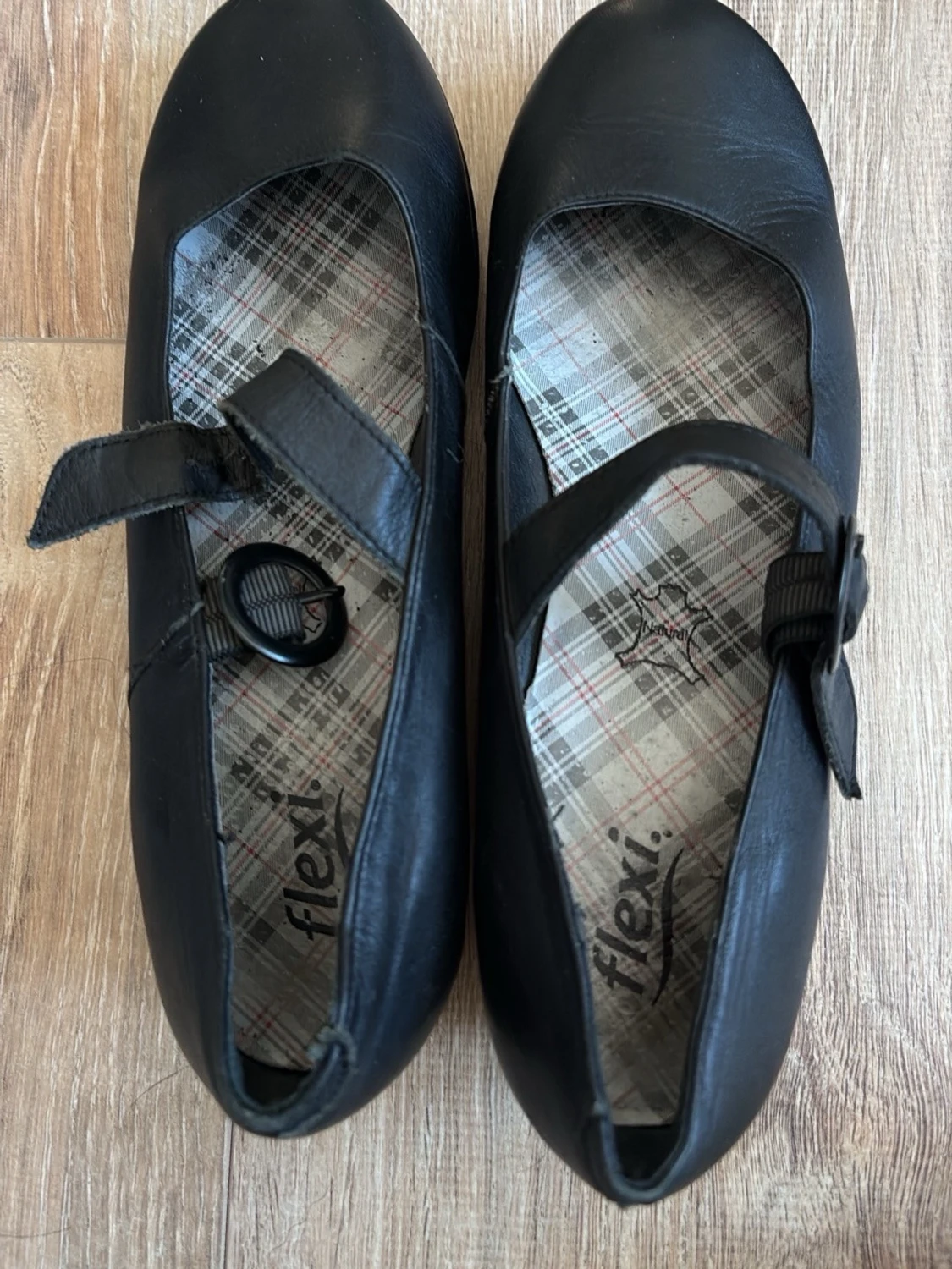 Svarta Mary Jane ballerinaskor med plattform - 5