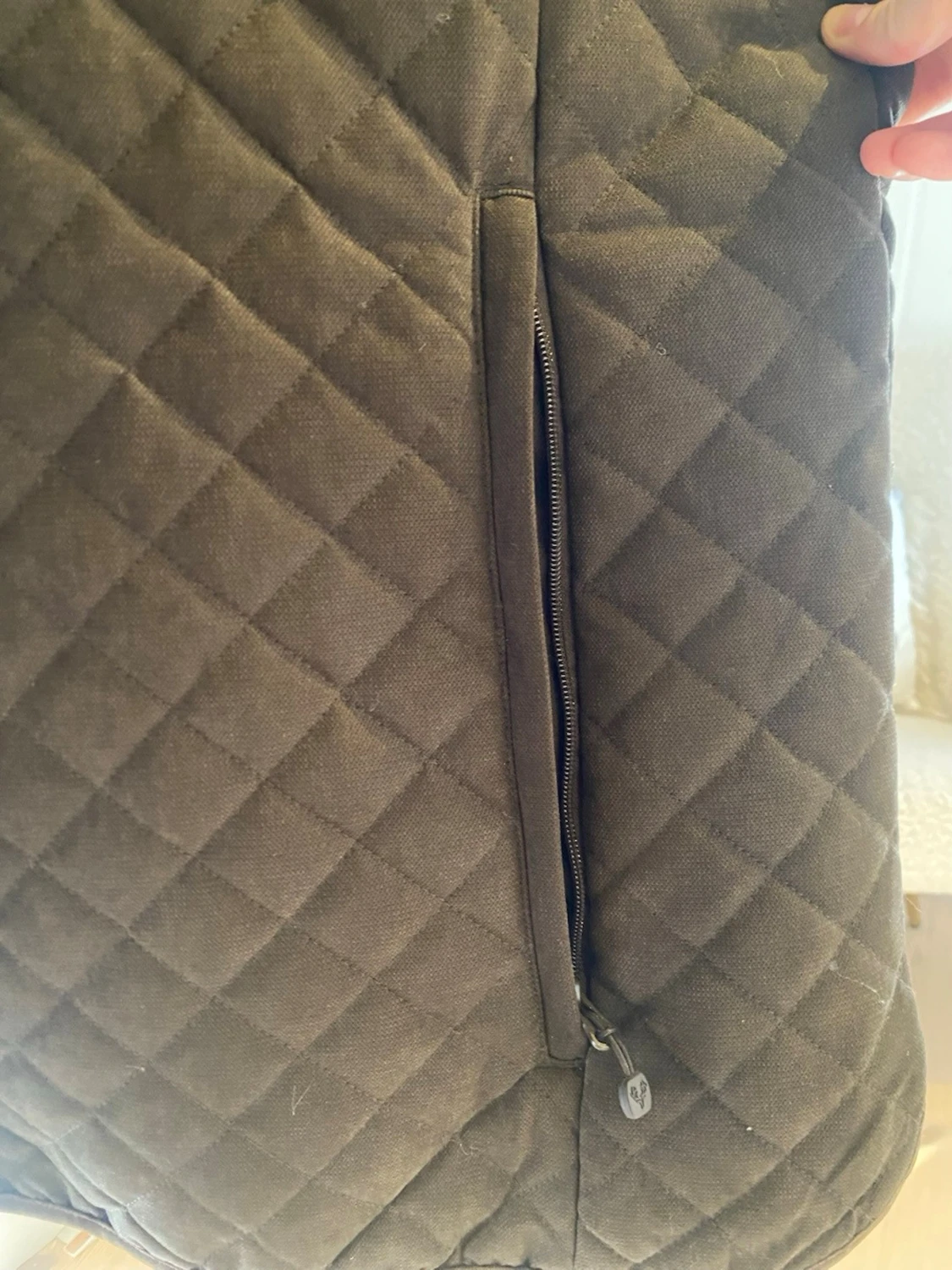 Brun quiltad väst från Vapiti S - 5