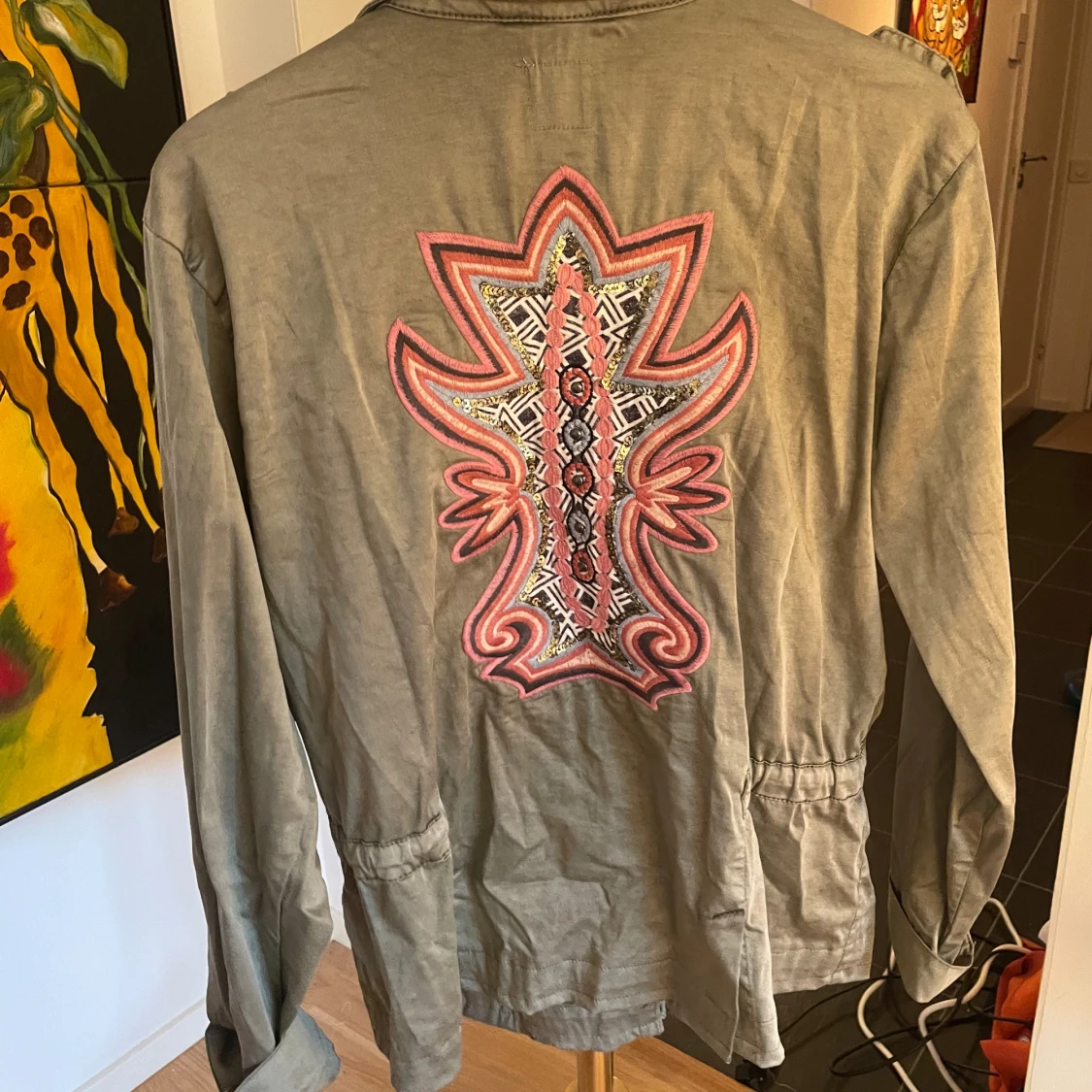 Grön parkajacka från Culture - 3