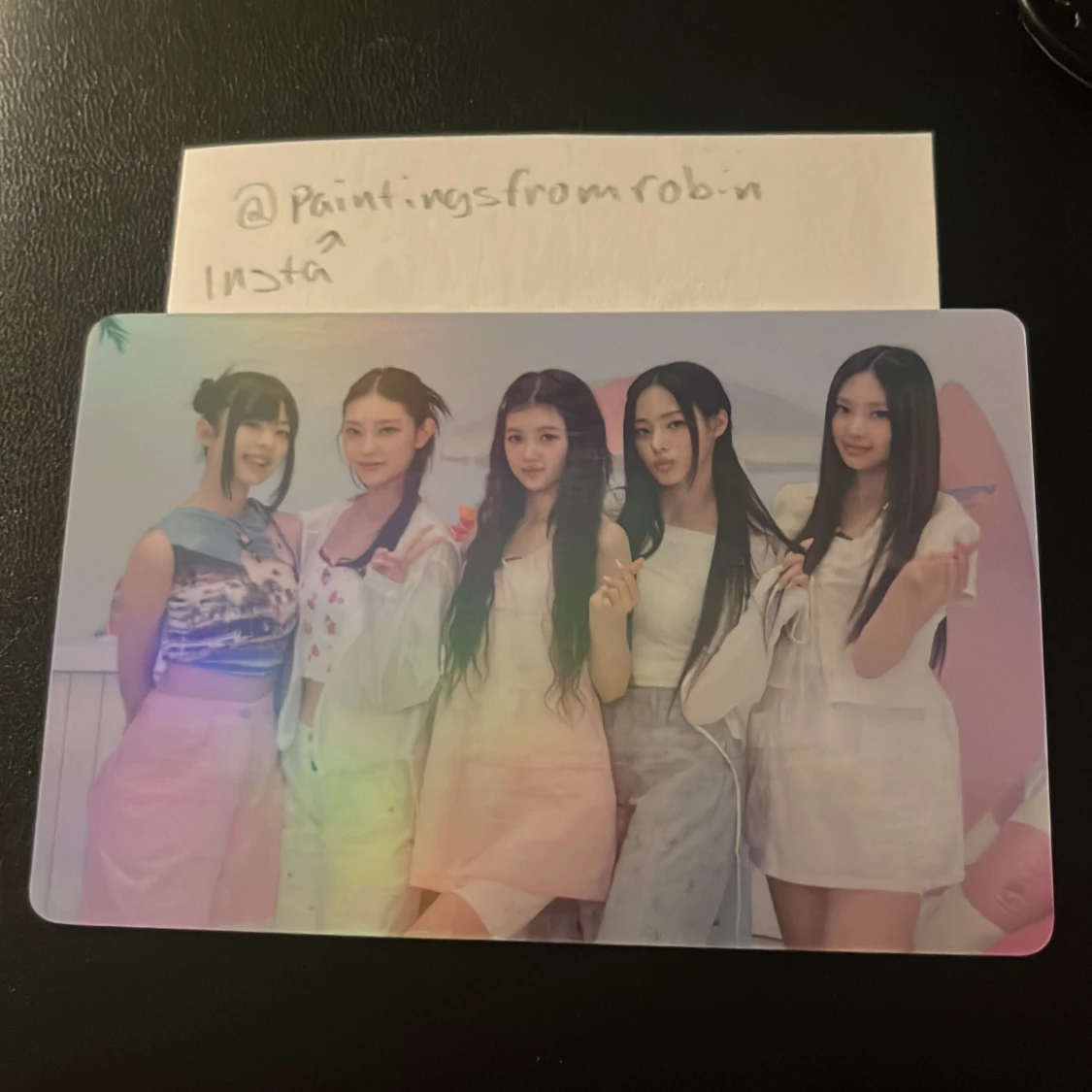 Newjeans photo card OT5