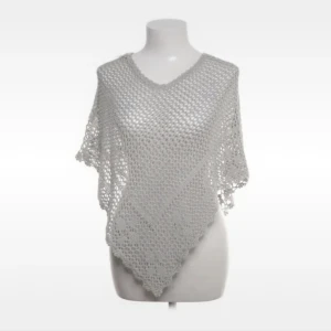 Virkad poncho topp  - Söt vintage topp, uppskattad storlek S/M