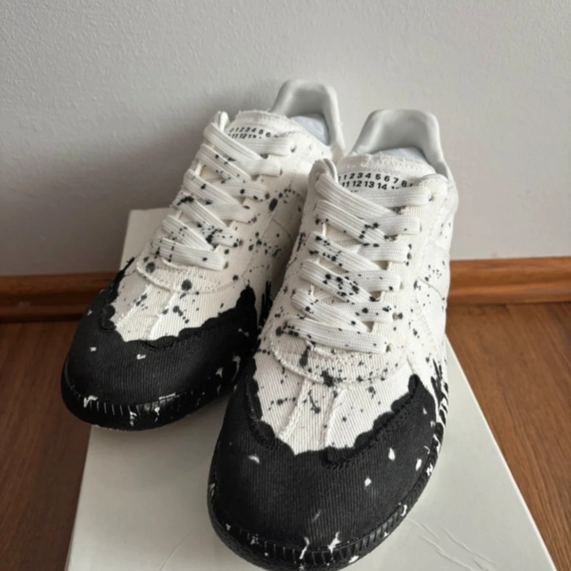 Maison Margiela sneakers svart/vit
