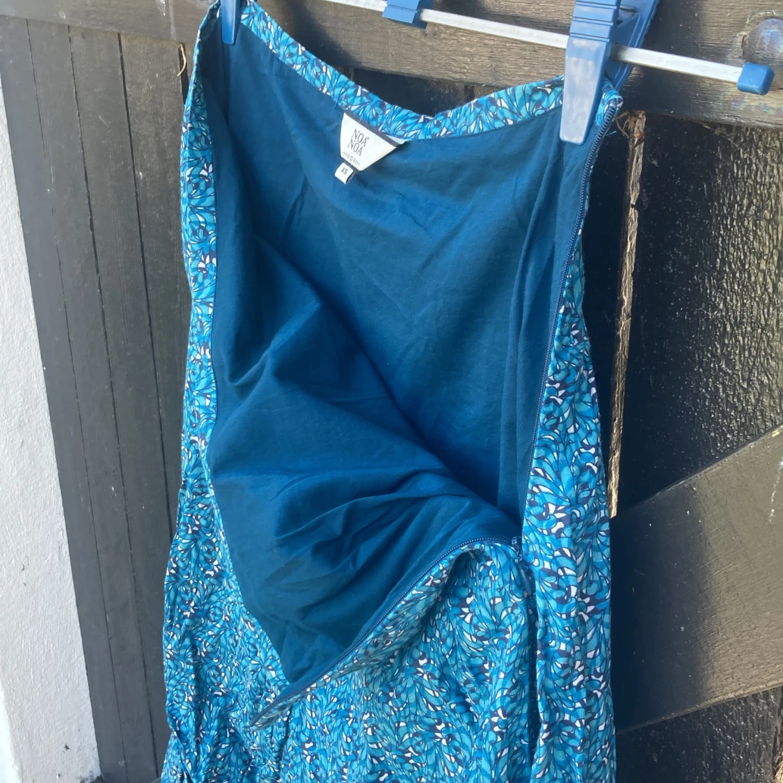 Blommig blå kjol från Noa Noa XS - 2