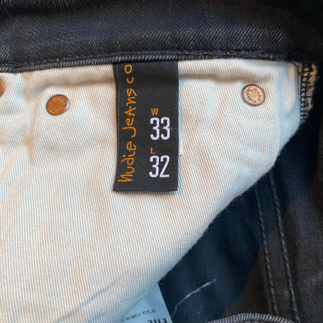 Svarta Nudie jeans - 3