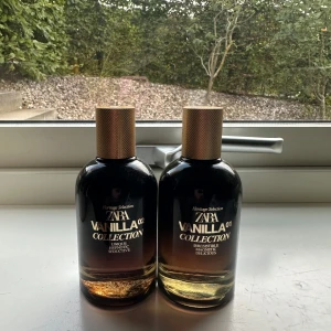 ZARA Vanilla Collection duo - Två flaskor från ZARA Vanilla Collection: 01 och 02. Snygg design och lockande texter som 'Irresistible, Magnetic, Delicious' och 'Unique, Hypnotic, Seductive'. Perfekt för dig som gillar trendiga och stilrena parfymer.