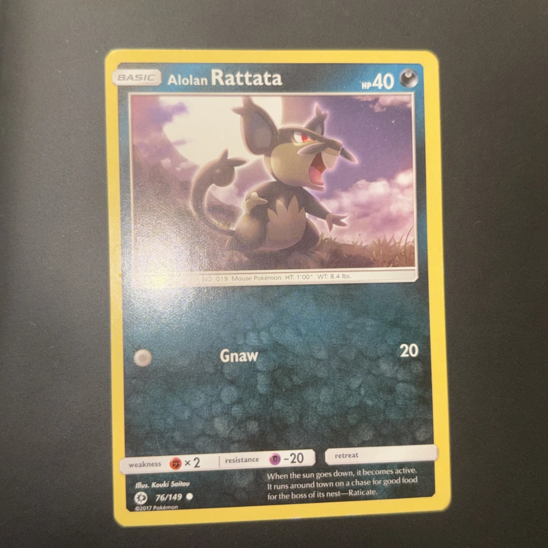 Pokémonkort: Rattata & Alolan Rattata (3 Kort)