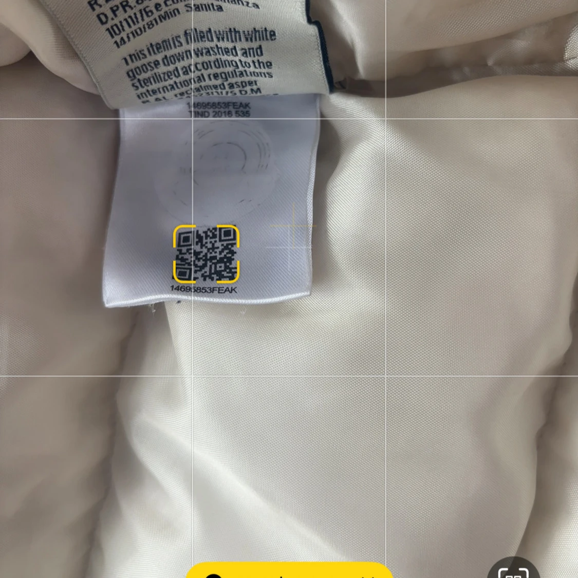 Moncler maya, vit, strolek 3/L  - 4