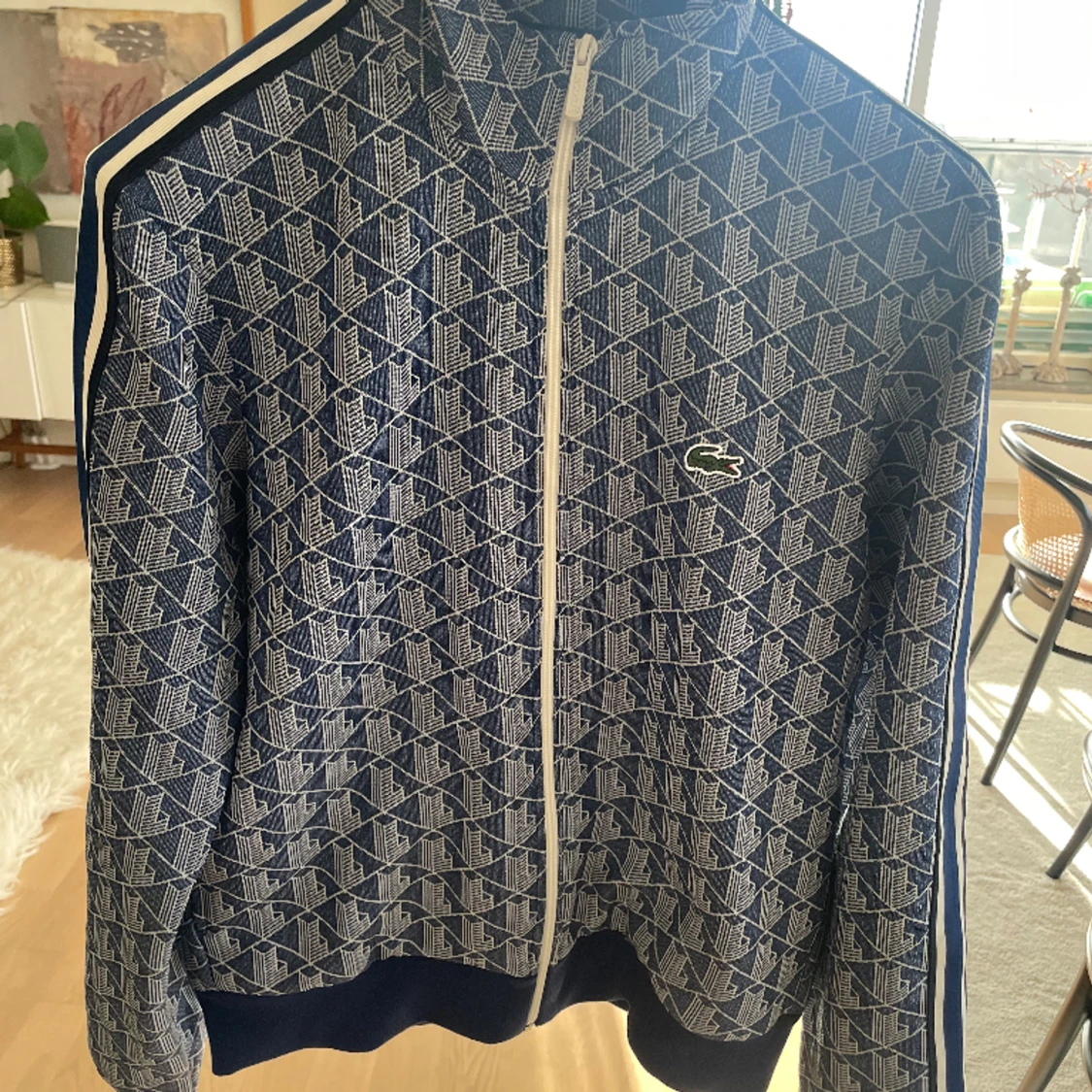 LACOSTE MONOGRAM TRACK JACKET