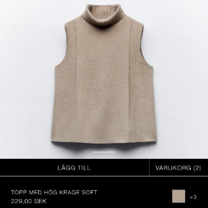 Zara topp - Snygg zara topp, använd 3 ggr💗(annan version av toppen på första bilden)