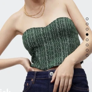 Grön korsett zara - Grön topp från zara💖pris kan diskuteras