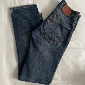 Snygga lågmidjade jeans från levis i storlek 28x32. Helt okej skick! Skriv om du har några frågor🤝