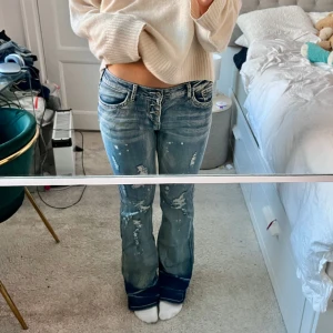 Jeans! - Snygga jeans! Midjemått:86, Innerben: 81cm❤️