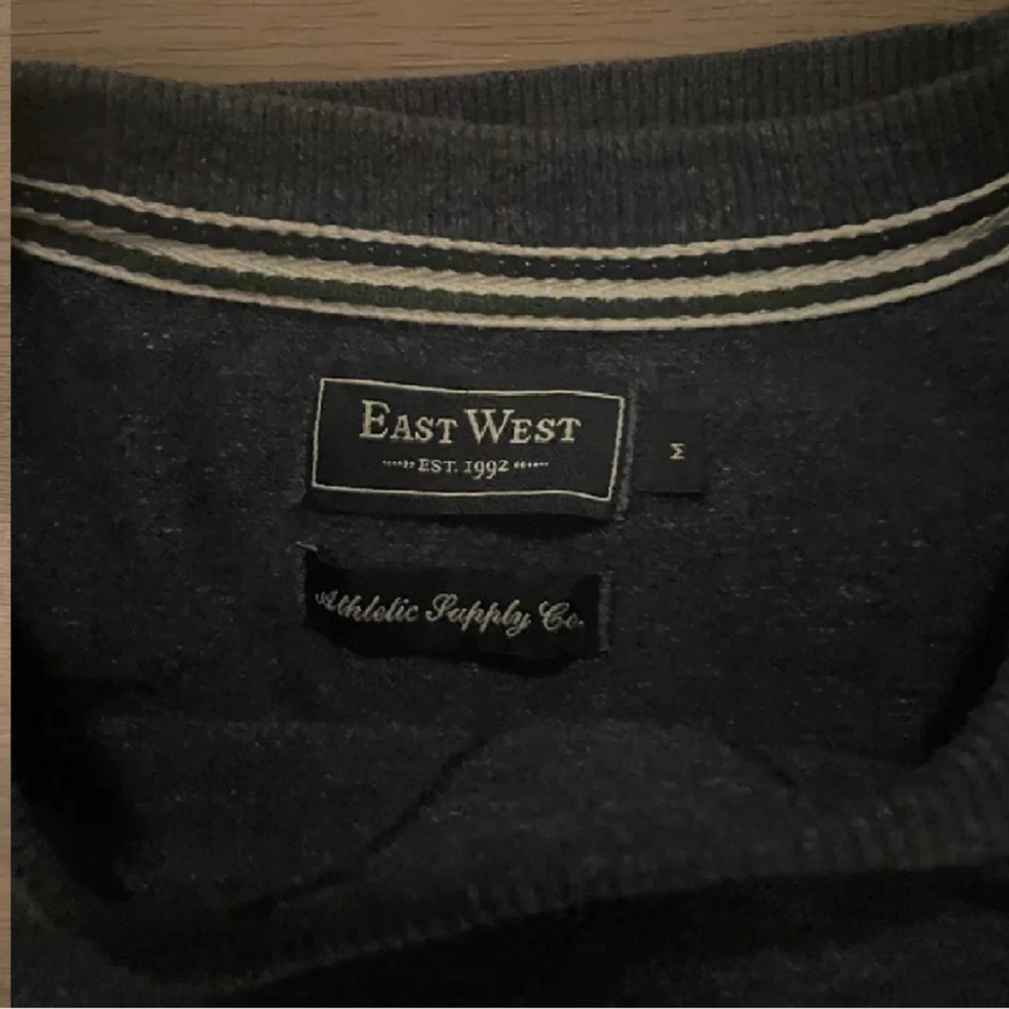 Mörkblå/grå Tröja - 91