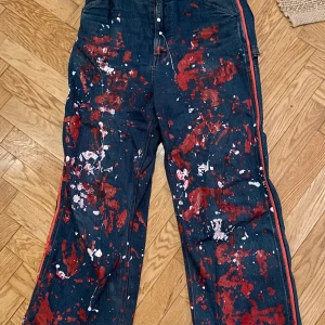 Needles Splatter Paint Jeans - Needles Splatter Paint Jeans Storlek medium 100% bomull  Used