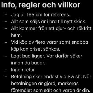 Heeejjj!! Här finns all information du behöver veta kring köpvillkor. Men det är såklart bara att skriva om du undrar över något. PoK❤️‍🔥🫶