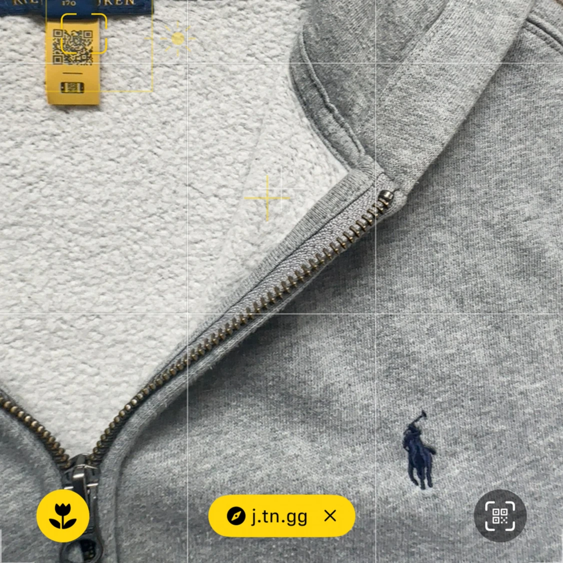 Ralph lauren zip up - 90