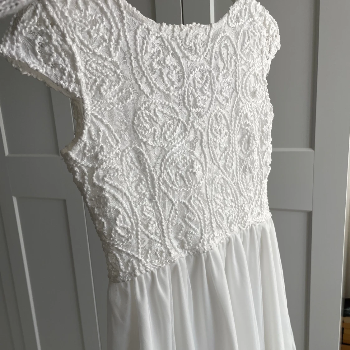 Vit klänning - 90