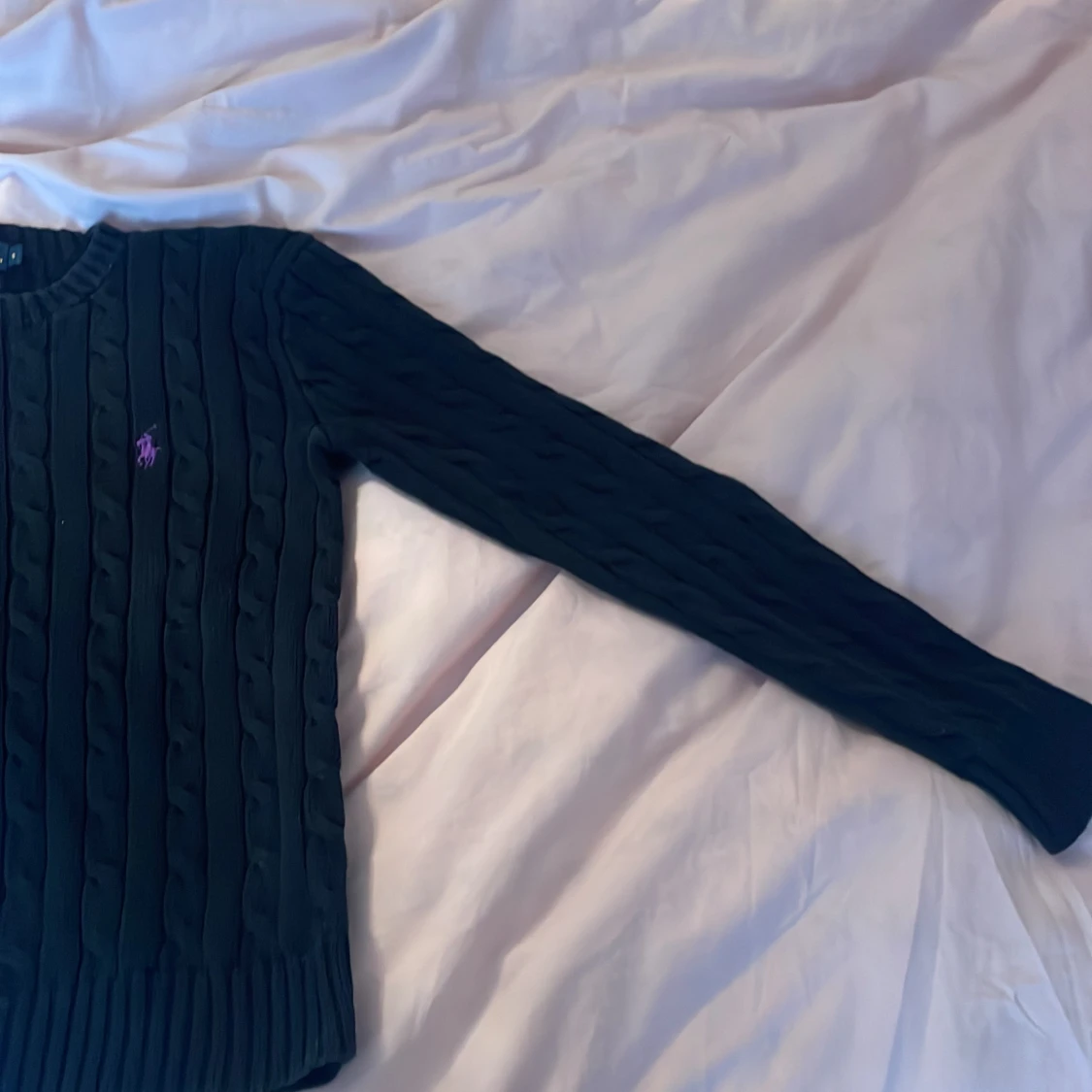 Svart polo tröja - 91