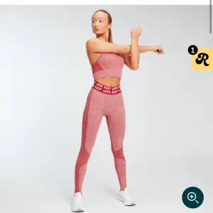 Rosa tight och träningstopp från myprotein. Settet är i nyskick och är använt en gång. 🎀🩷