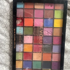 Ögonskuggspallet - Pallet från revolution. Den har 45 pigmenterade färger. 