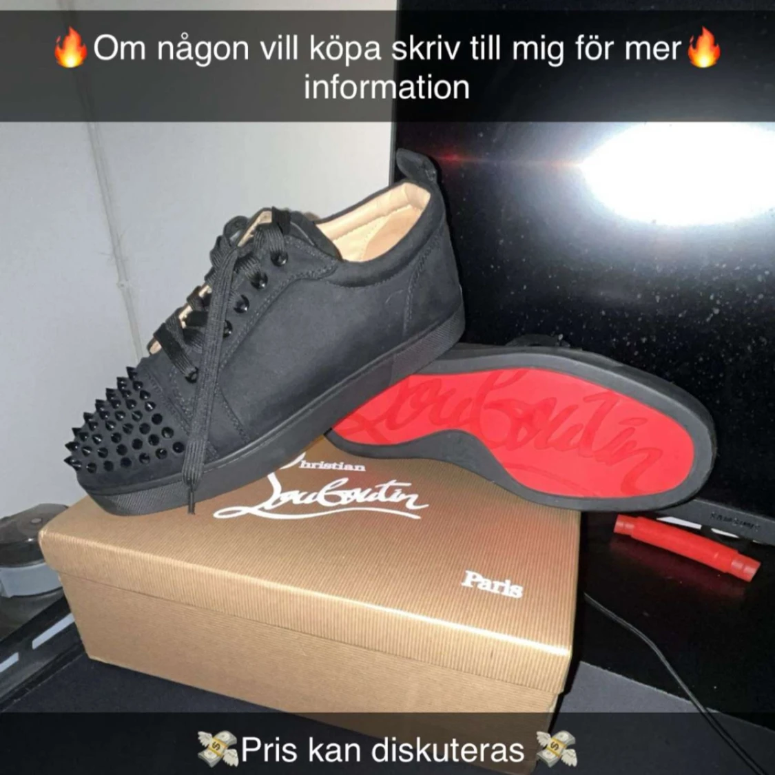 Christian Louboutin svart 