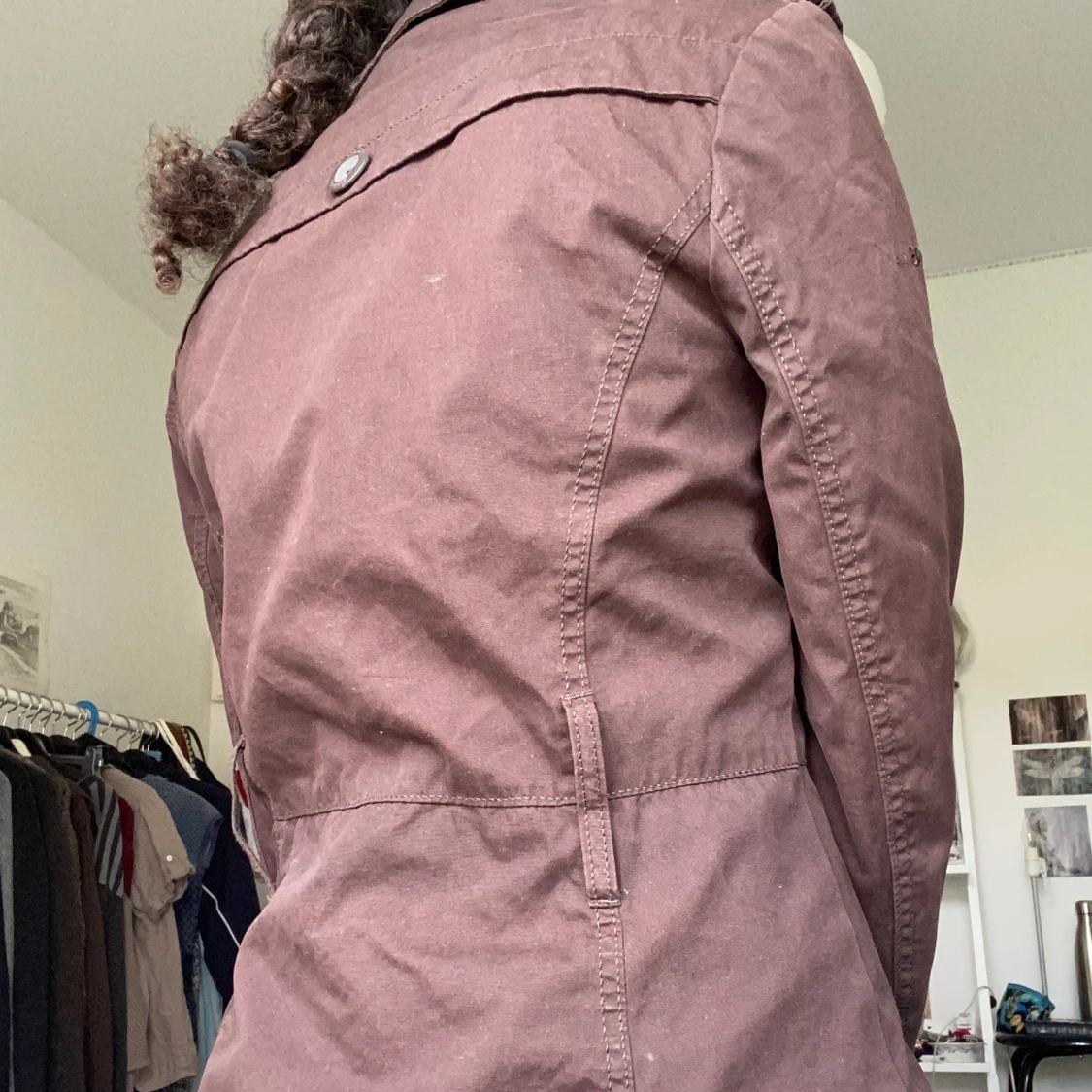 Brun croppad kappa - 92