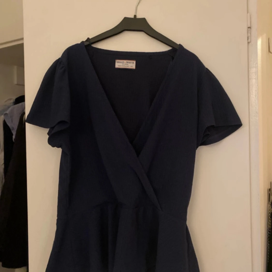 Mörkblå blus/topp - 90