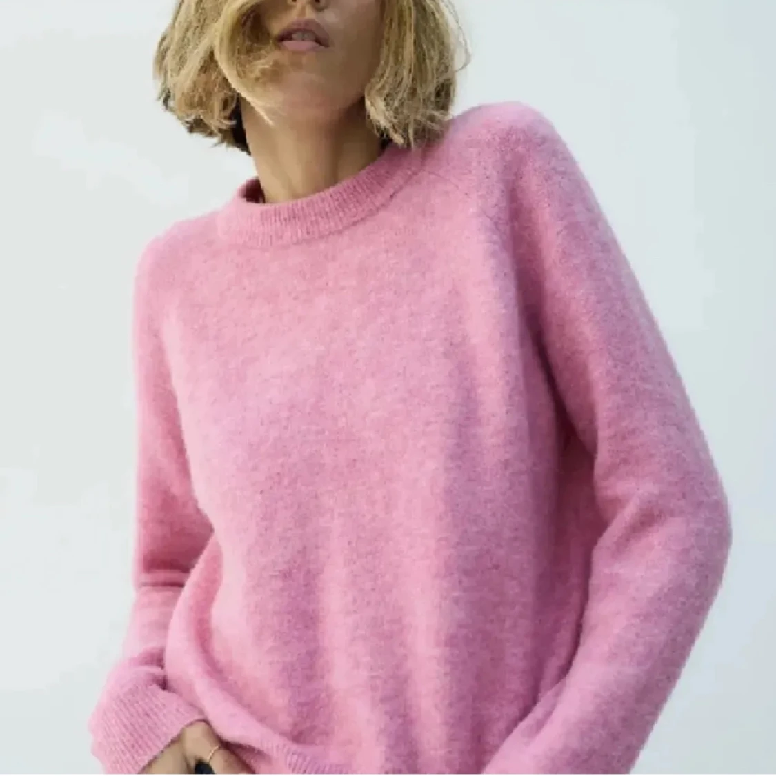 Stickad zara tröja  - 92