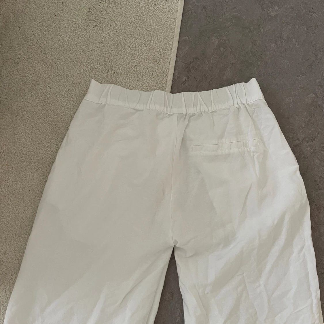 Vita linnebyxor - 92