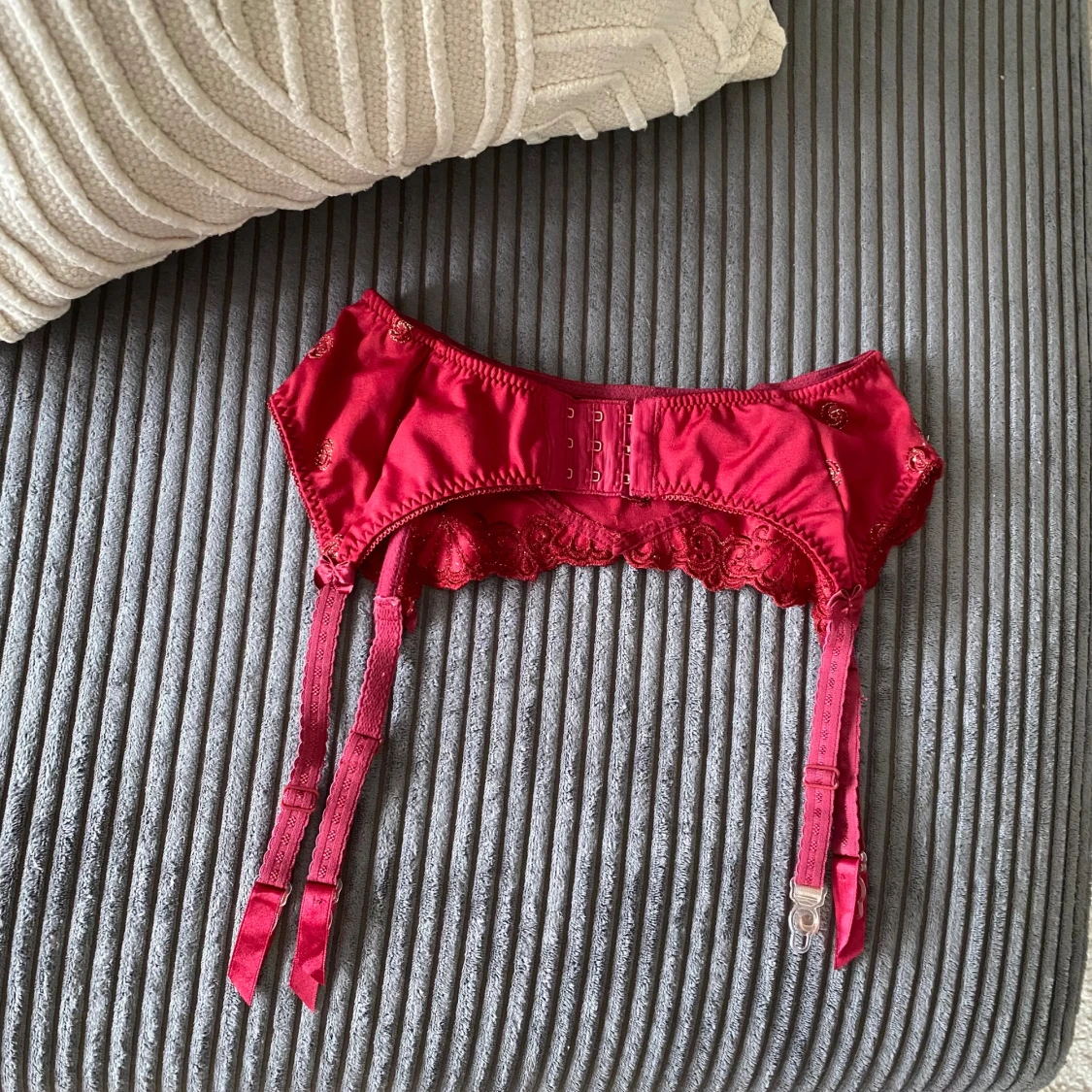 Vinröda suspenders - 91