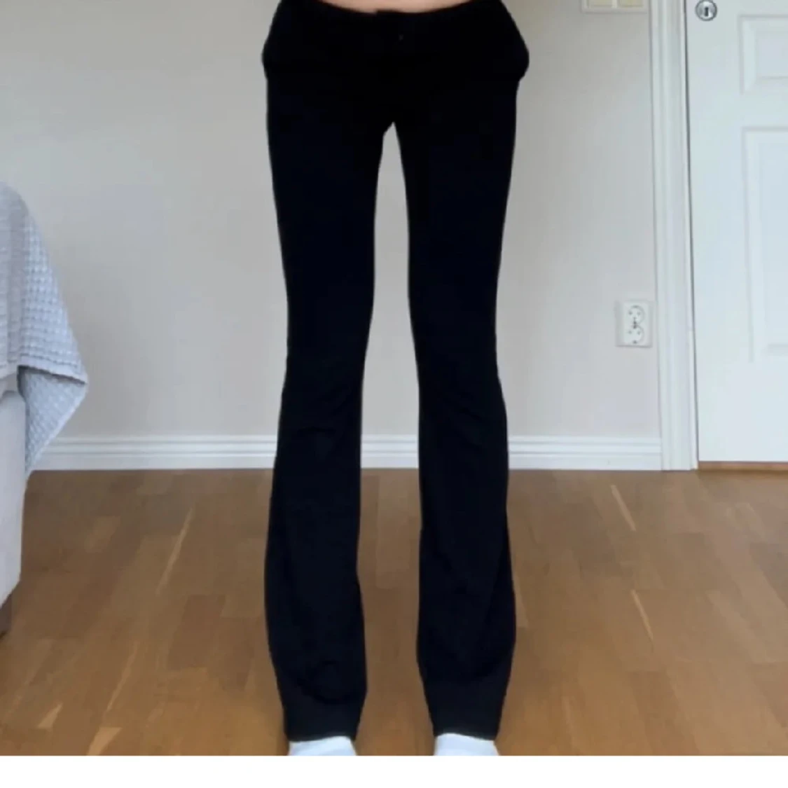 Lågmidjade kostymbyxor 