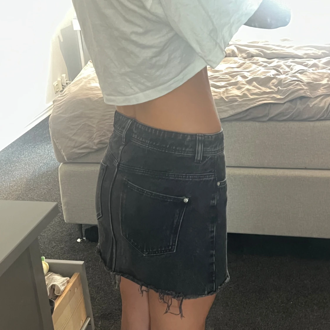 Svart jeanskjol - 91