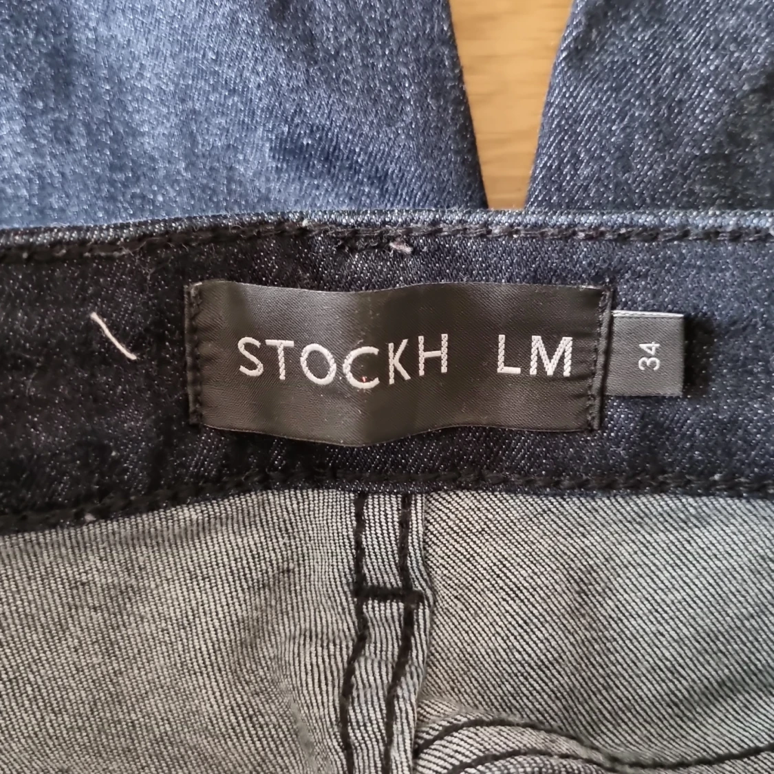 Mörkblå jeansbyxor från Stockh LM - 91