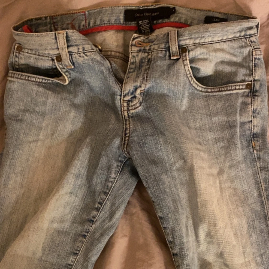 Lågmidjade bootcut jeans - 91
