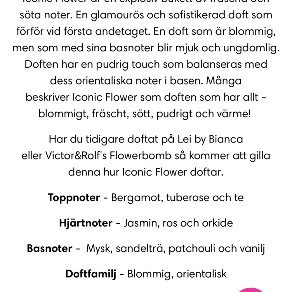 Säljer min nästan iprincip nya essence parfym i doften ”iconic Flower” som är en super god blommig doft, perfekt för sommaren! 🌸 Nypris 360. Accessoarer.