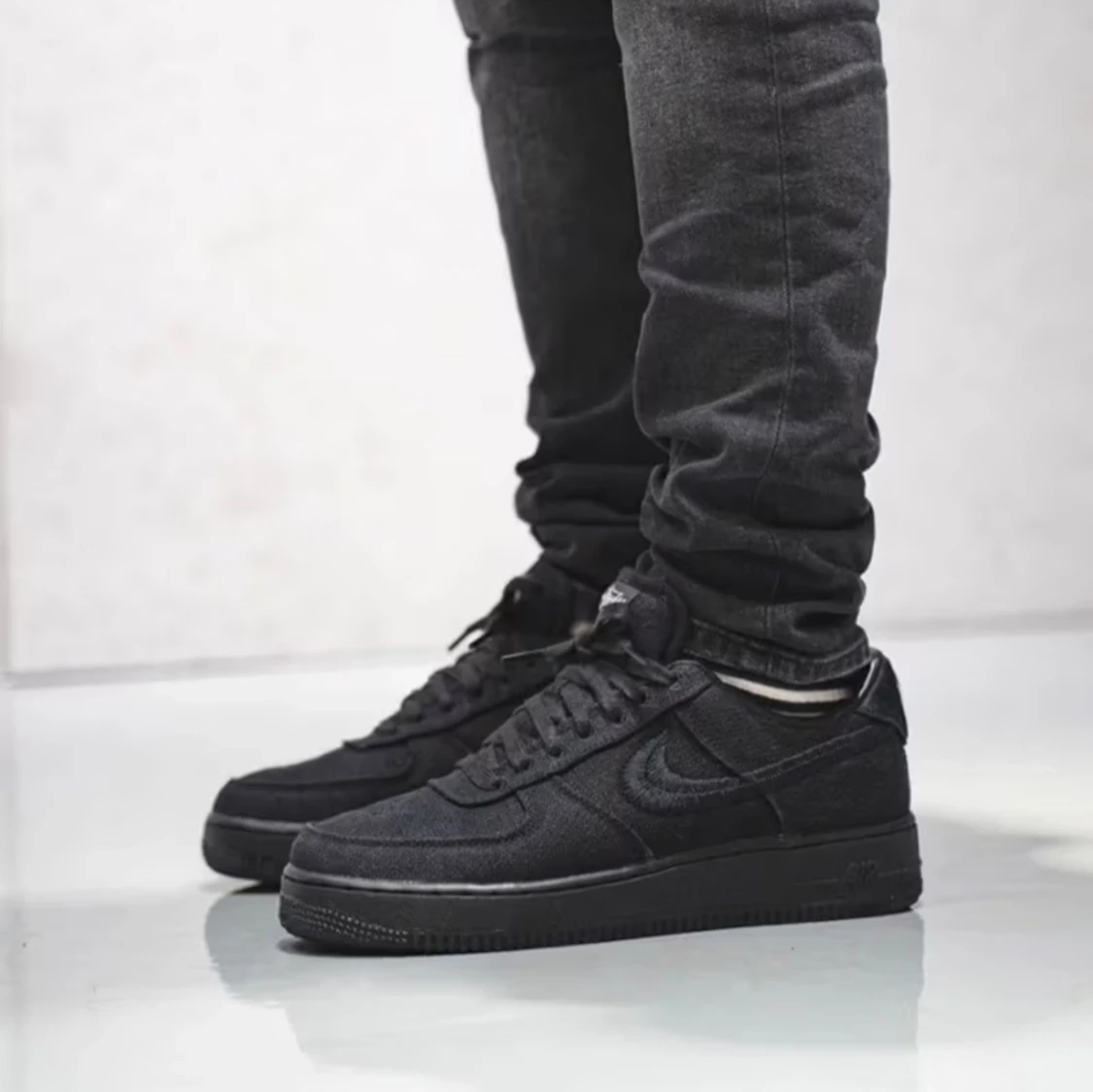 Nike x Stüssy low black - 90