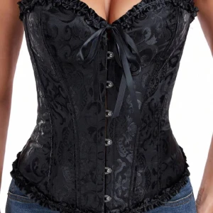 Korsett - Svart korsett med snörning i bra skick. Storlek L passar även om du har M. Aldrig använt. 🫶🏼